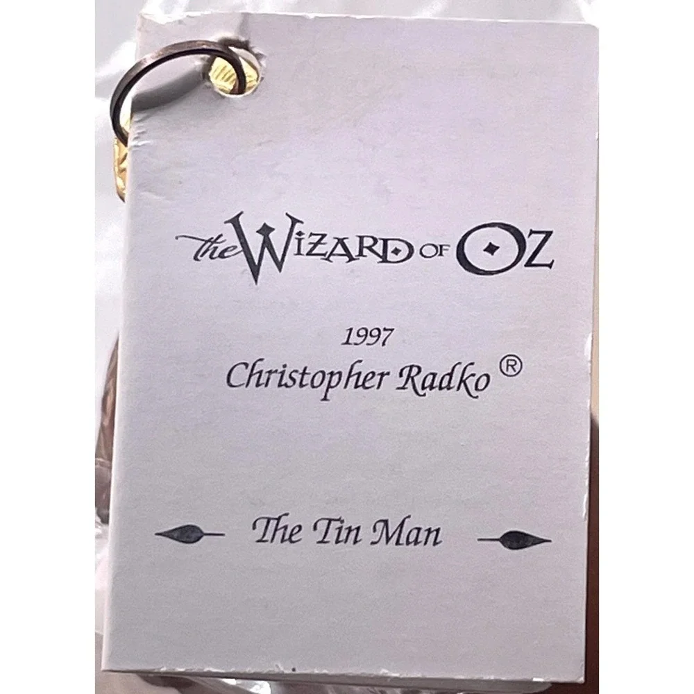 Christopher‎ Radko Wizard of Oz - The Tin Man 2209 of 10,000 Tree Ornament